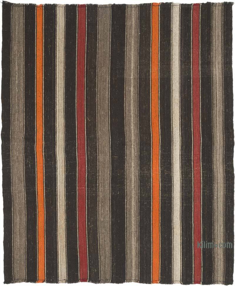 Alfombra Vintage Anatolian Kilim - 181 cm x 217 cm - K0070907