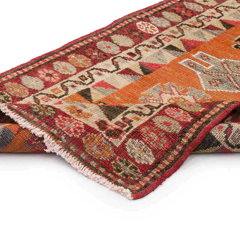 Vintage Tribal Runner Rug - 2' 11" x 10' 11" (35" x 131") - K0070908