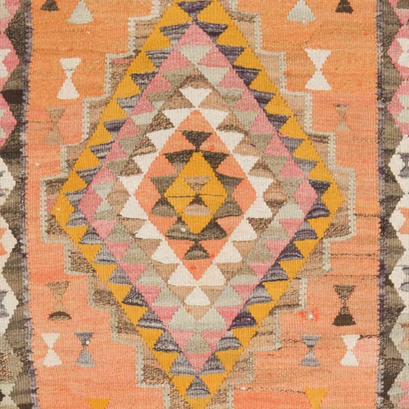 Alfombra Kilim Tribal Vintage - 95 cm x 350 cm - K0070912
