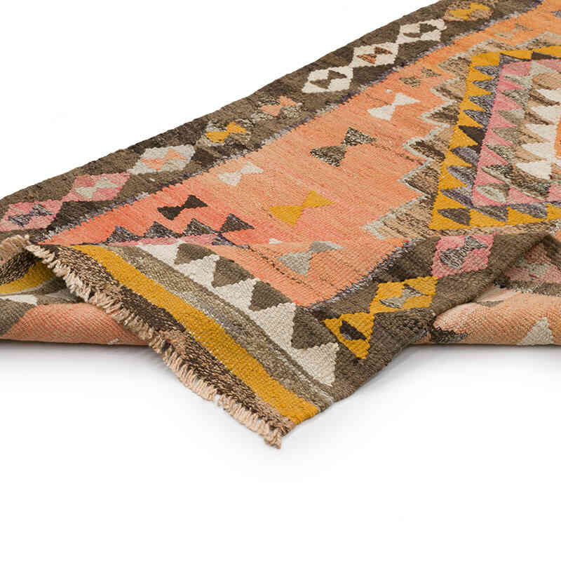 Alfombra Kilim Tribal Vintage - 95 cm x 350 cm - K0070912