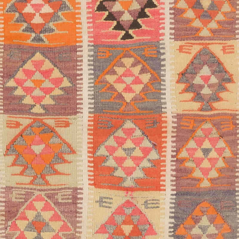 Alfombra Kilim Tribal Vintage - 94 cm x 350 cm - K0070915