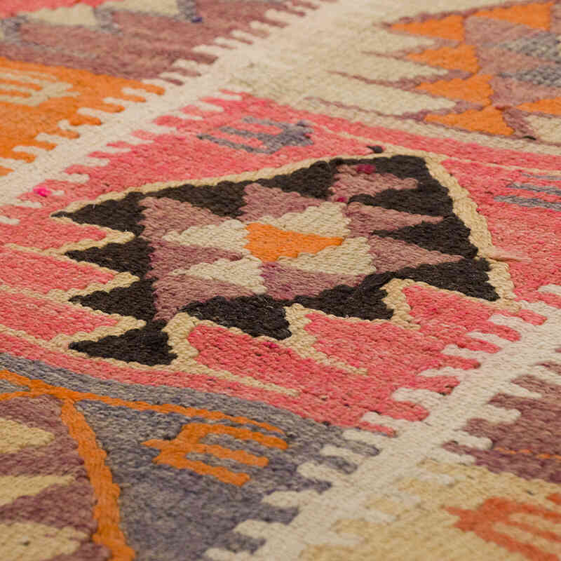 Alfombra Kilim Tribal Vintage - 94 cm x 350 cm - K0070915