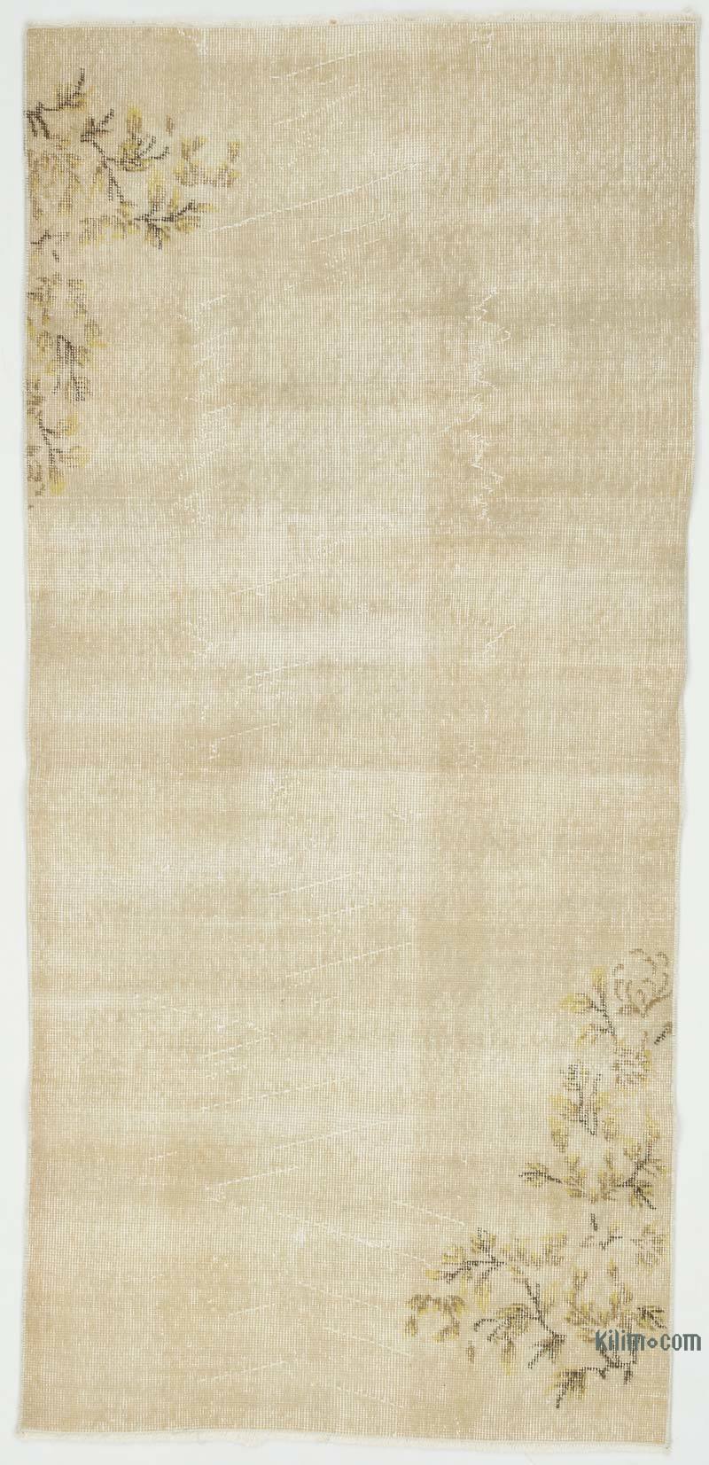 Vintage Turkish Hand-Knotted Rug - 3' 3" x 6' 9" (39" x 81") - K0070935