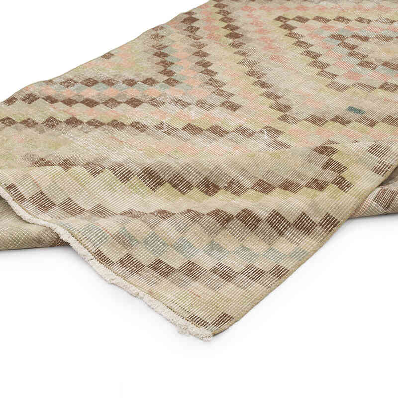 Vintage Turkish Hand-Knotted Rug - 4' 8" x 7' 10" (56" x 94") - K0070942