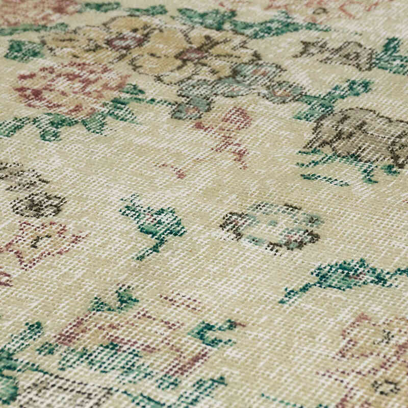 El Dokuma Vintage Halı - 107 cm x 196 cm - K0070943
