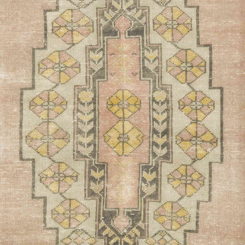 El Dokuma Vintage Halı - 117 cm x 194 cm - K0070945