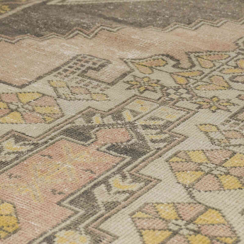 El Dokuma Vintage Halı - 117 cm x 194 cm - K0070945