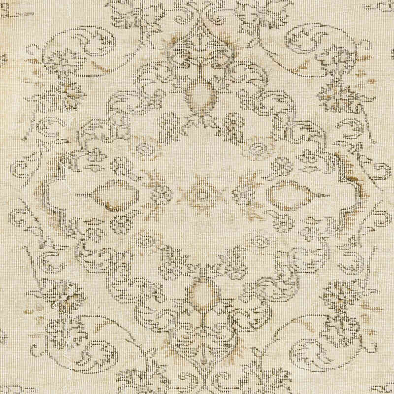 Vintage Turkish Hand-Knotted Rug - 5' 9" x 8'  (69" x 96") - K0070948