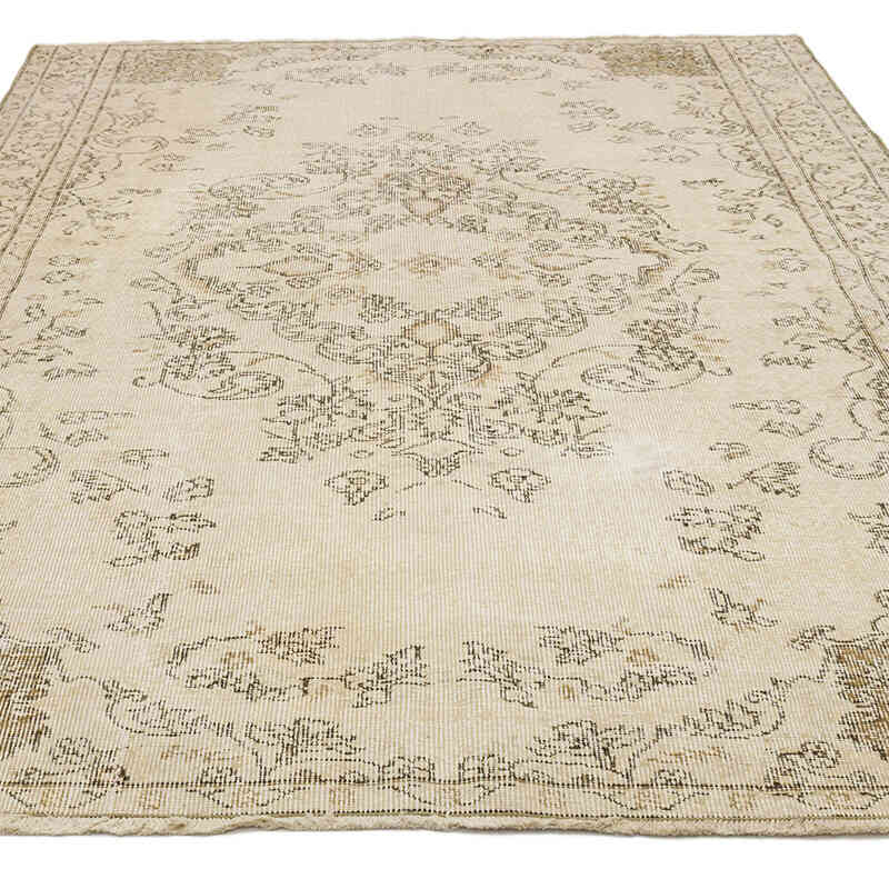 Vintage Turkish Hand-Knotted Rug - 5' 9" x 8'  (69" x 96") - K0070948