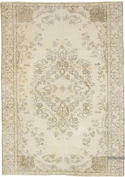 Vintage Turkish Hand-Knotted Rug - 5' 9" x 8'  (69" x 96")