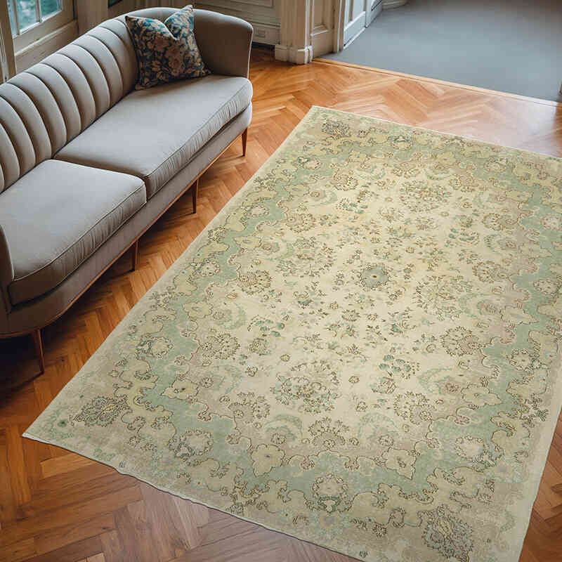 El Dokuma Vintage Hali - 214 cm x 297 cm - K0070951