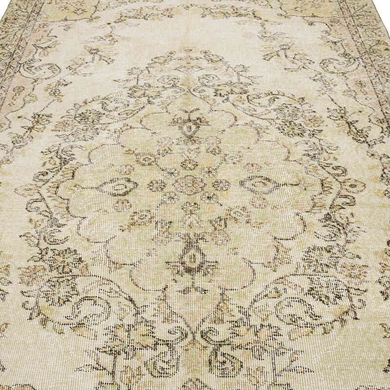 Alfombra Vintage Turca Anudada a Mano - 166 cm x 271 cm - K0070954