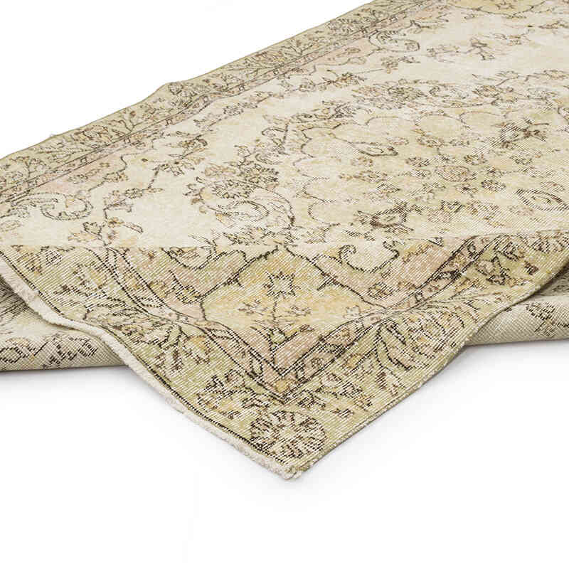 Alfombra Vintage Turca Anudada a Mano - 166 cm x 271 cm - K0070954