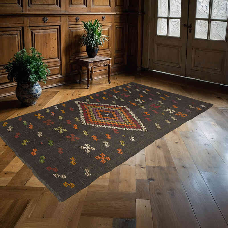 Vintage Anadolu Kilim - 160 cm x 256 cm - K0070981
