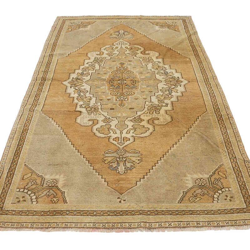 Vintage Turkish Hand-Knotted Rug - 3' 5" x 6' 6" (41" x 78") - K0070983