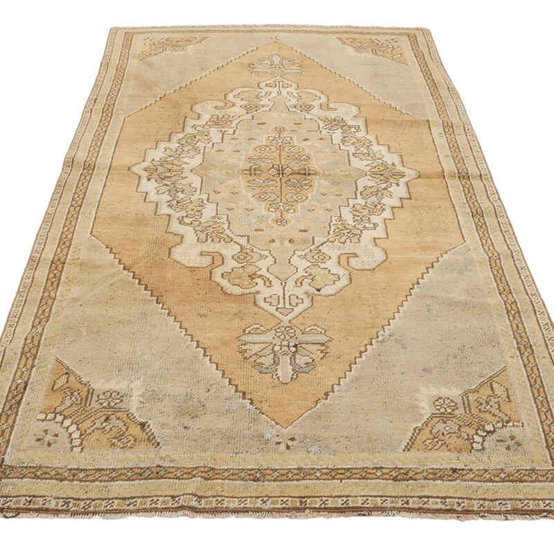 Vintage Turkish Hand-Knotted Rug - 3' 5" x 6' 6" (41" x 78") - K0070983