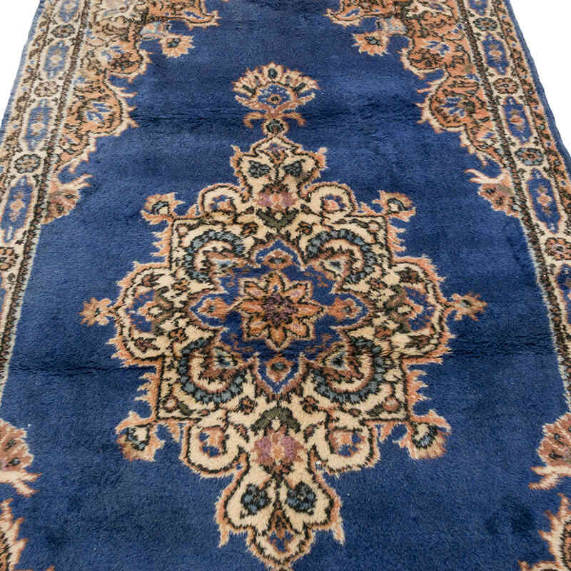 El Dokuma Vintage Halı - 122 cm x 225 cm - K0070989
