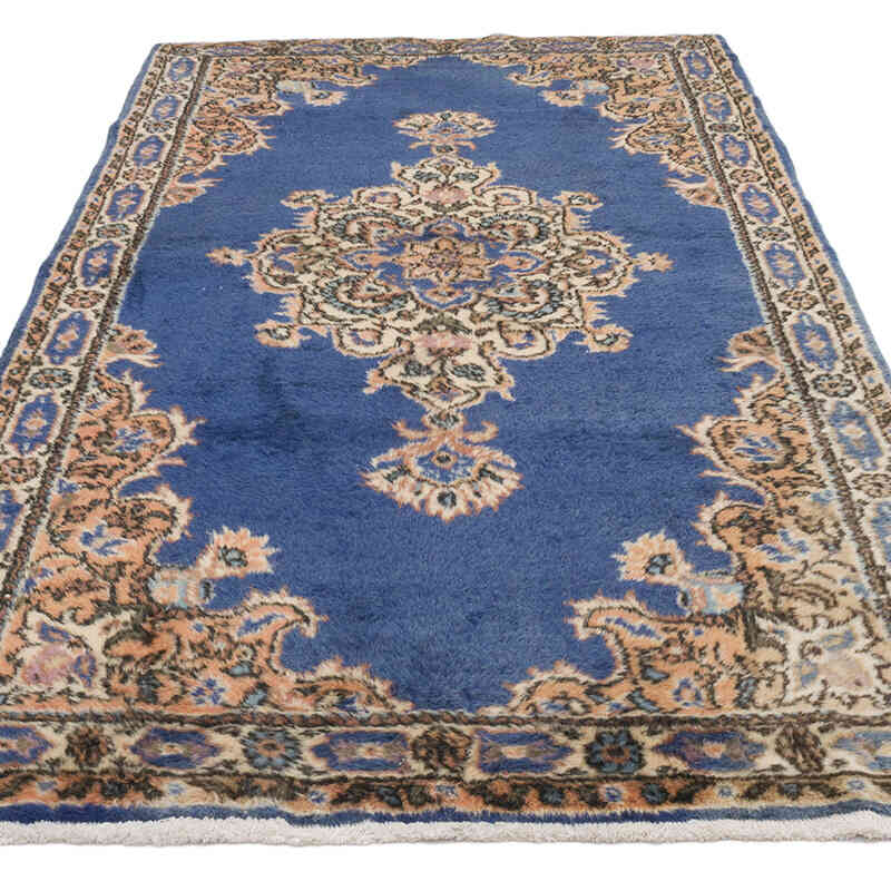 El Dokuma Vintage Halı - 122 cm x 225 cm - K0070989