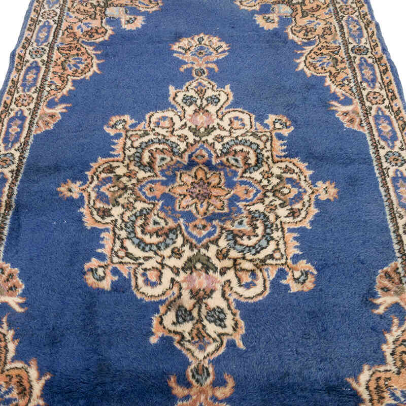 El Dokuma Vintage Halı - 122 cm x 225 cm - K0070989