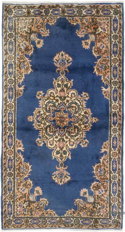El Dokuma Vintage Halı - 122 cm x 225 cm