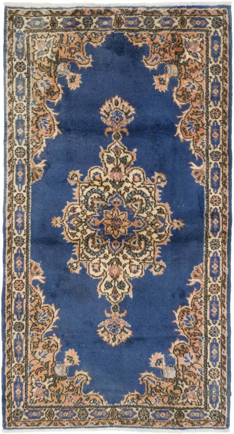 El Dokuma Vintage Halı - 122 cm x 225 cm - K0070989