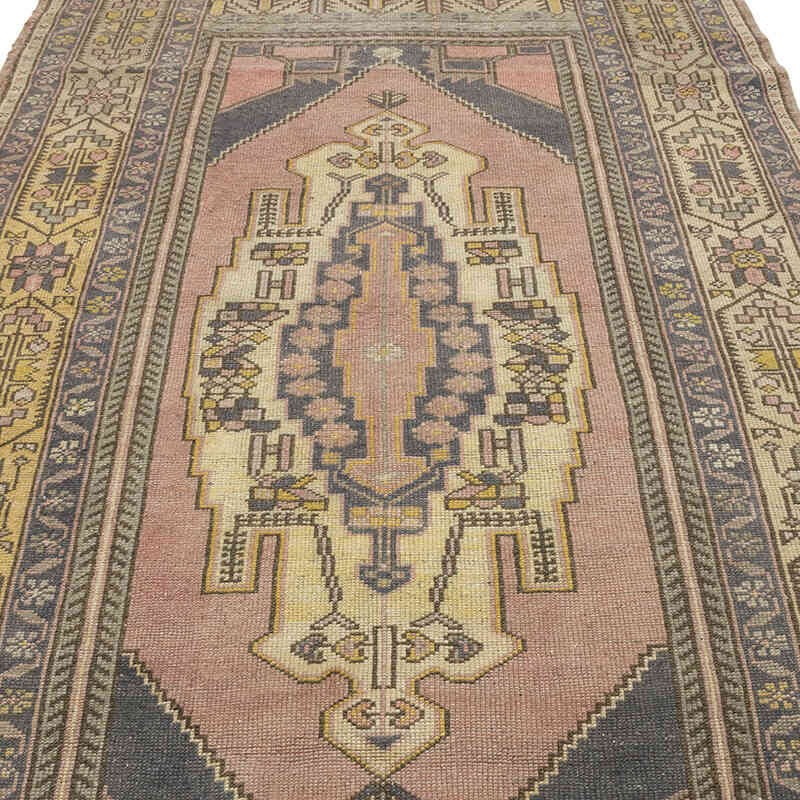 Alfombra Vintage Turca Anudada a Mano - 157 cm x 257 cm - K0070990