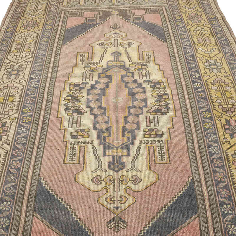 Alfombra Vintage Turca Anudada a Mano - 157 cm x 257 cm - K0070990