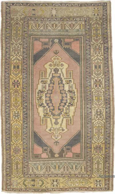 El Dokuma Vintage Halı - 157 cm x 257 cm