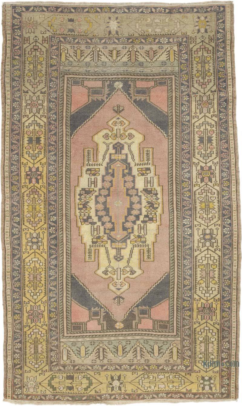 Alfombra Vintage Turca Anudada a Mano - 157 cm x 257 cm - K0070990