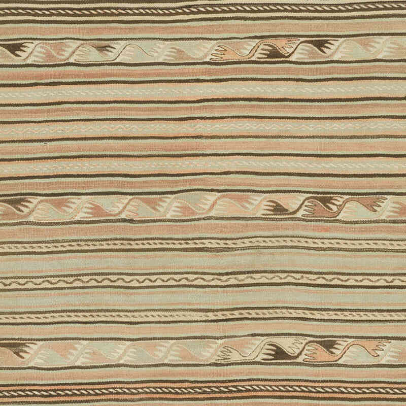 Alfombra Vintage Kilim Turca - 142 cm x 371 cm - K0070996
