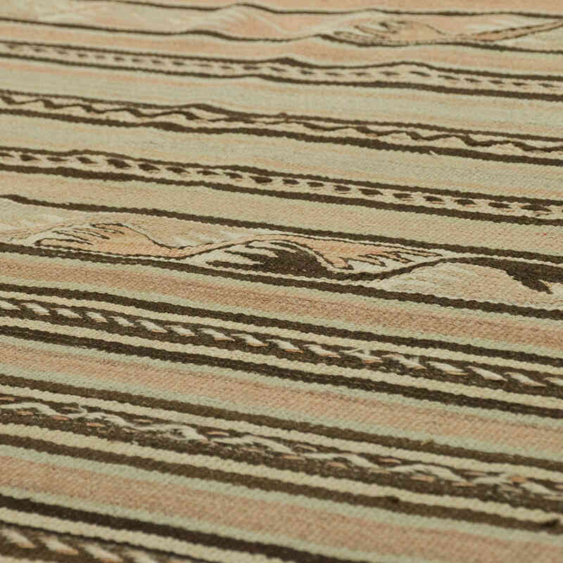 Alfombra Vintage Kilim Turca - 142 cm x 371 cm - K0070996