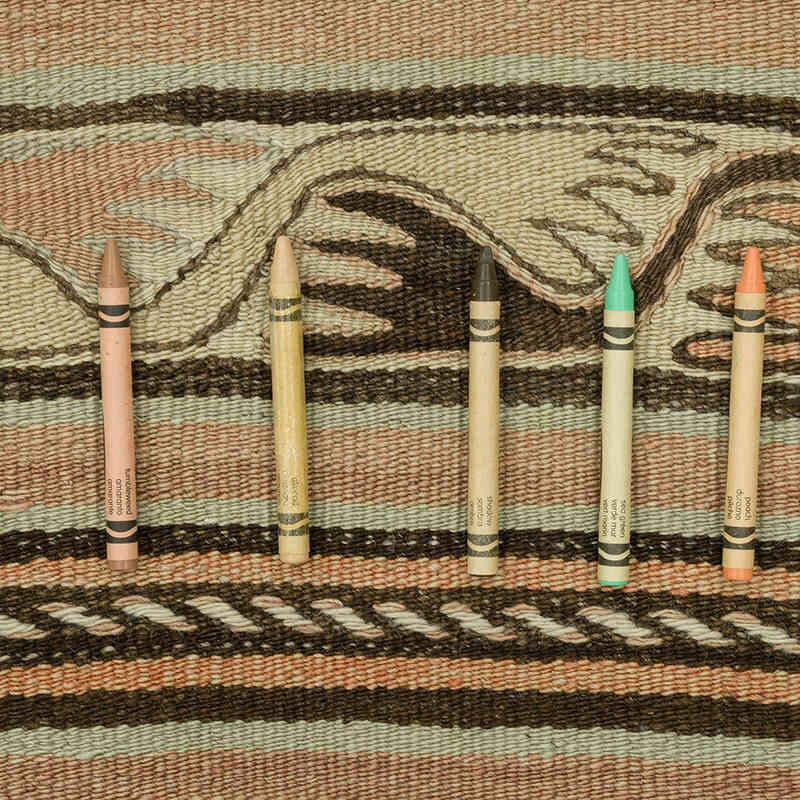 Alfombra Vintage Kilim Turca - 142 cm x 371 cm - K0070996