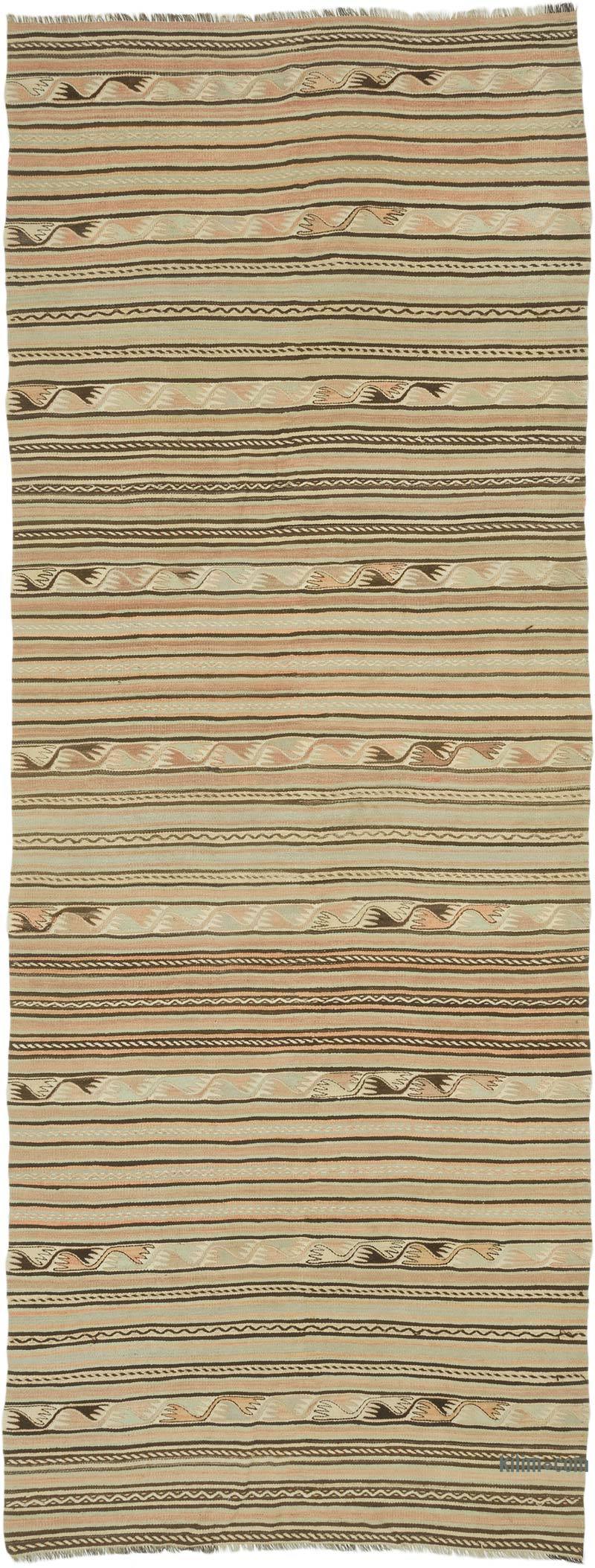 Alfombra Vintage Kilim Turca - 142 cm x 371 cm - K0070996