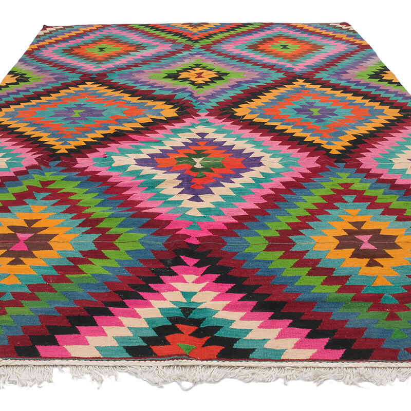 Alfombra Vintage Kilim Turca - 205 cm x 287 cm - K0071007