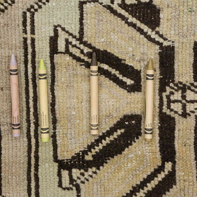 El Dokuma Vintage Halı - 123 cm x 237 cm - K0071009