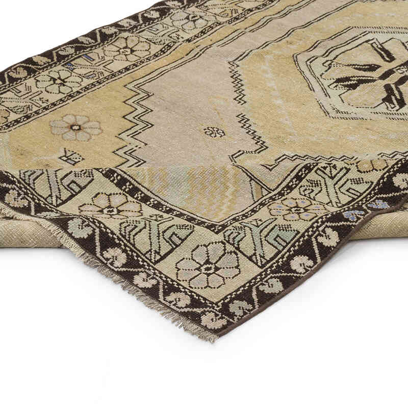 El Dokuma Vintage Halı - 123 cm x 237 cm - K0071009