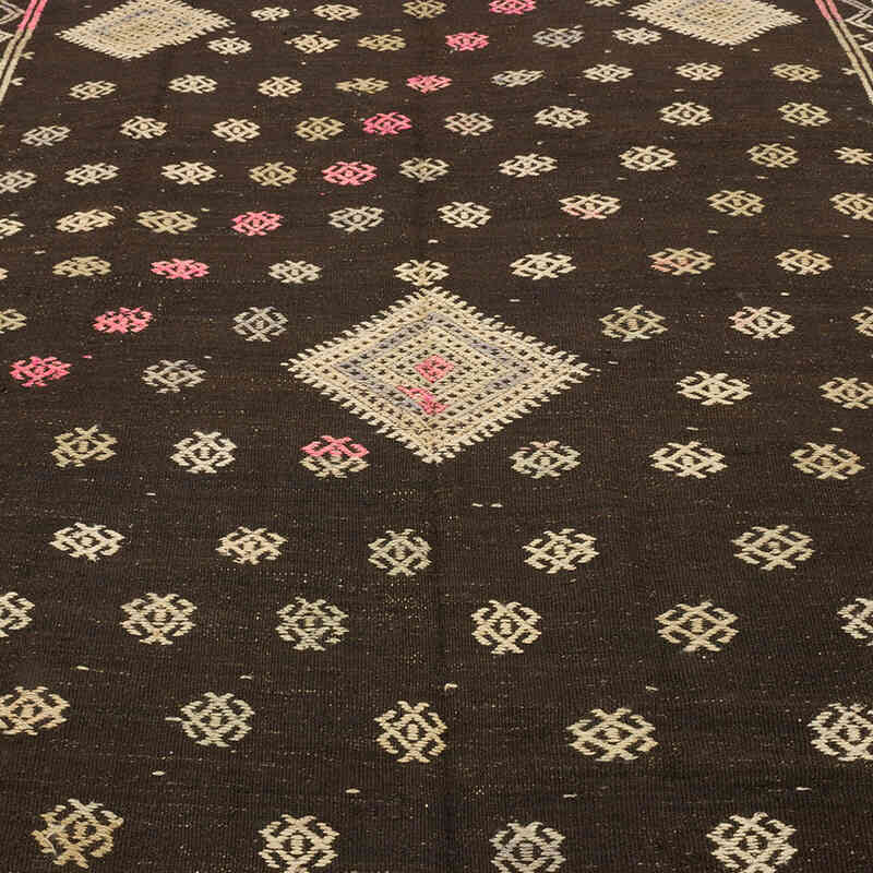 Vintage Anatolian Kilim Rug - 6' 1" x 9' 7" (73" x 115") - K0071013