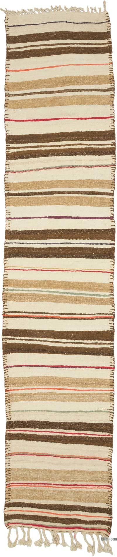 Kilim Vintage Turco de Pasillo - 82 cm x 395 cm