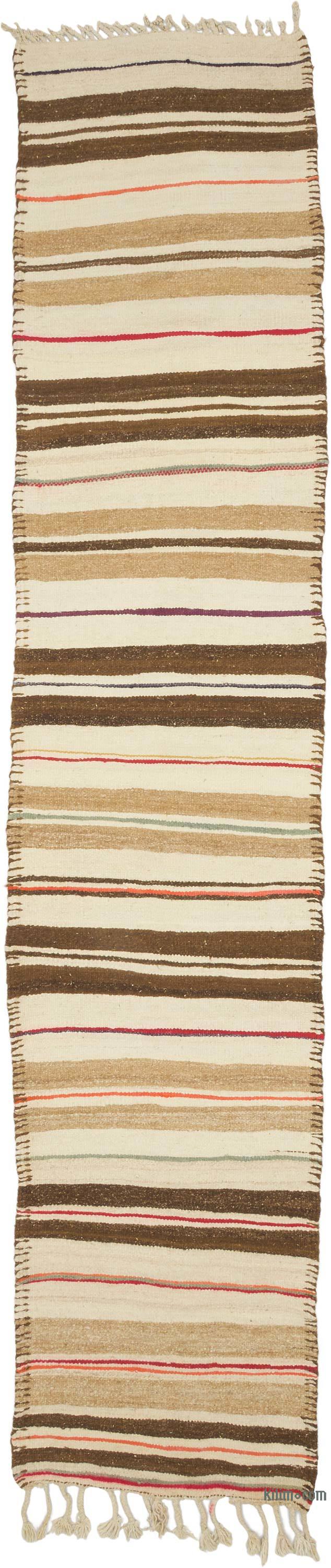 Kilim Vintage Turco de Pasillo - 82 cm x 395 cm - K0071017