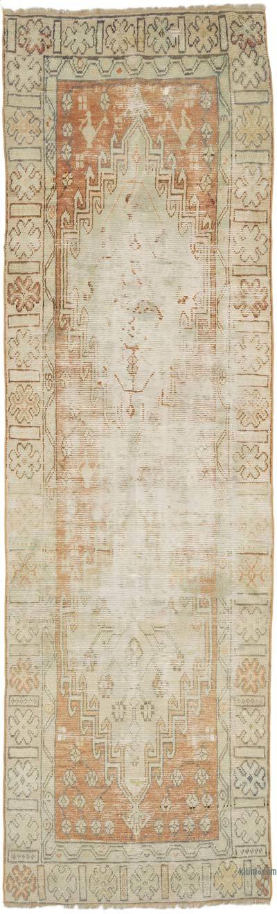 Vintage Anadolu Yolluk - 96 cm x 317 cm