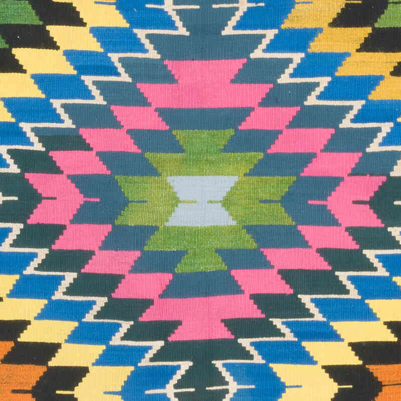 Alfombra Vintage Kilim Turca - 193 cm x 140 cm - K0071022