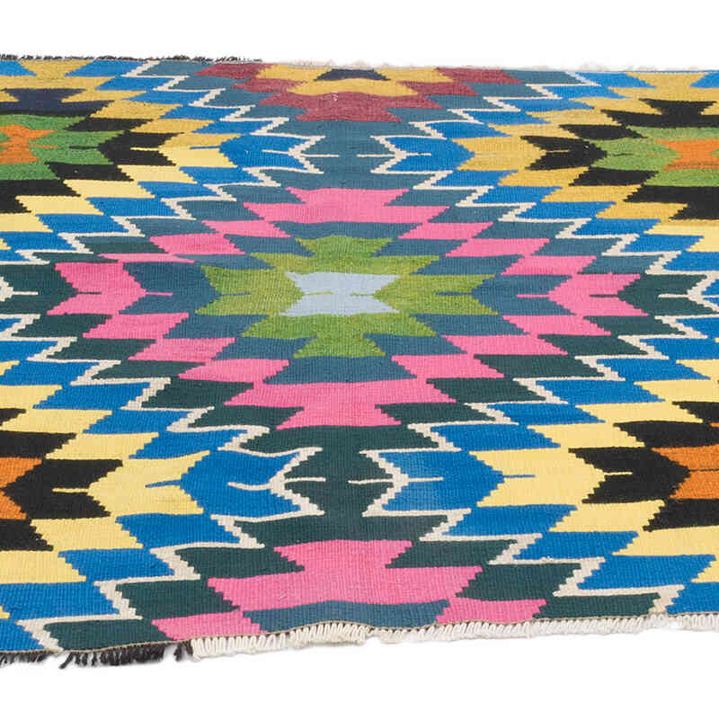 Alfombra Vintage Kilim Turca - 193 cm x 140 cm - K0071022