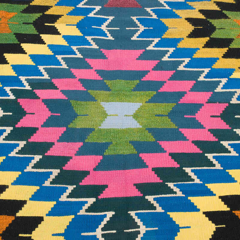 Alfombra Vintage Kilim Turca - 193 cm x 140 cm - K0071022