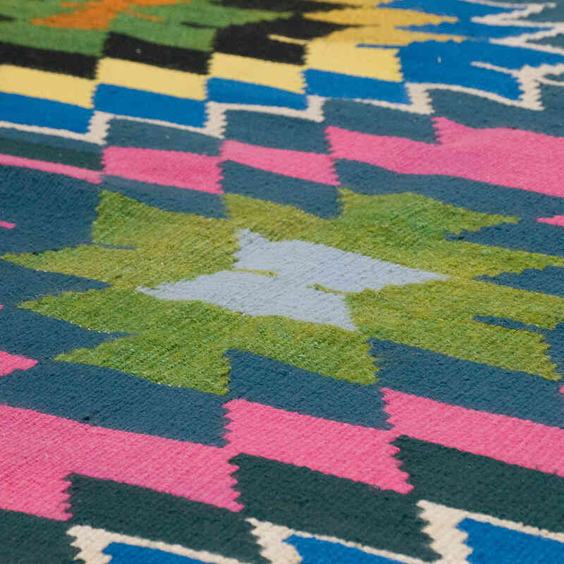 Alfombra Vintage Kilim Turca - 193 cm x 140 cm - K0071022