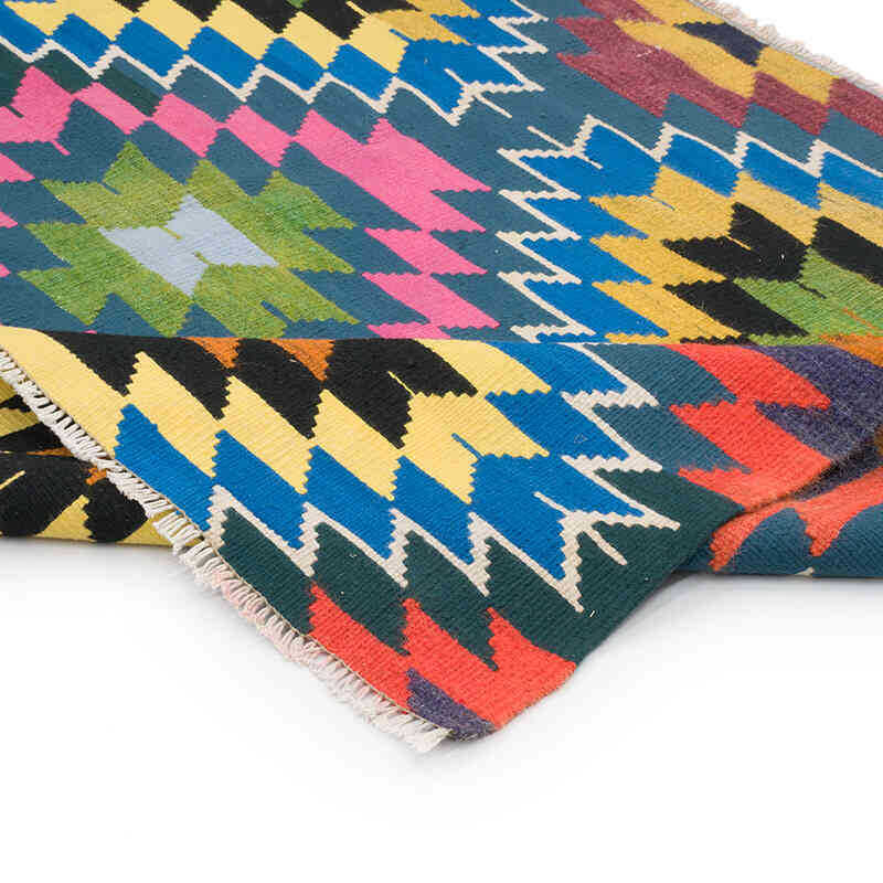 Alfombra Vintage Kilim Turca - 193 cm x 140 cm - K0071022