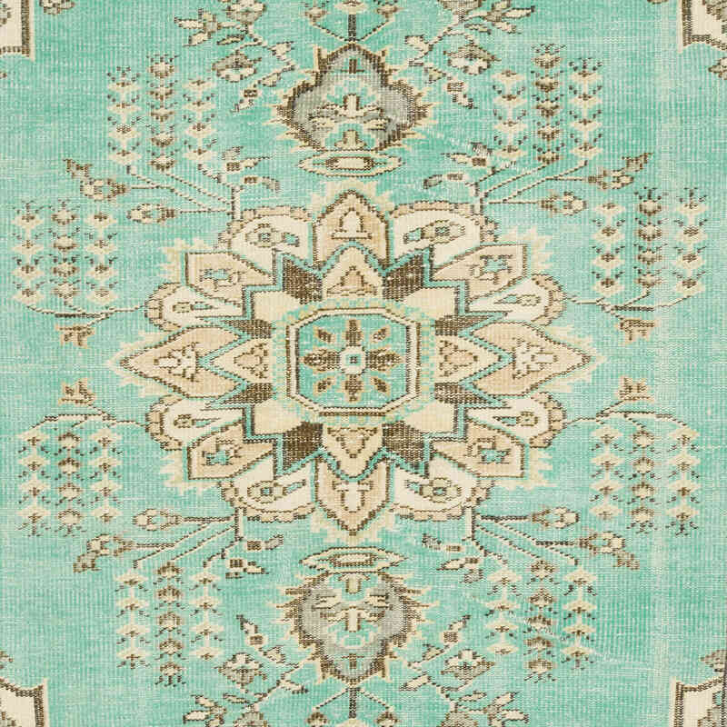 Alfombra Vintage Turca Anudada a Mano - 185 cm x 305 cm - K0071024