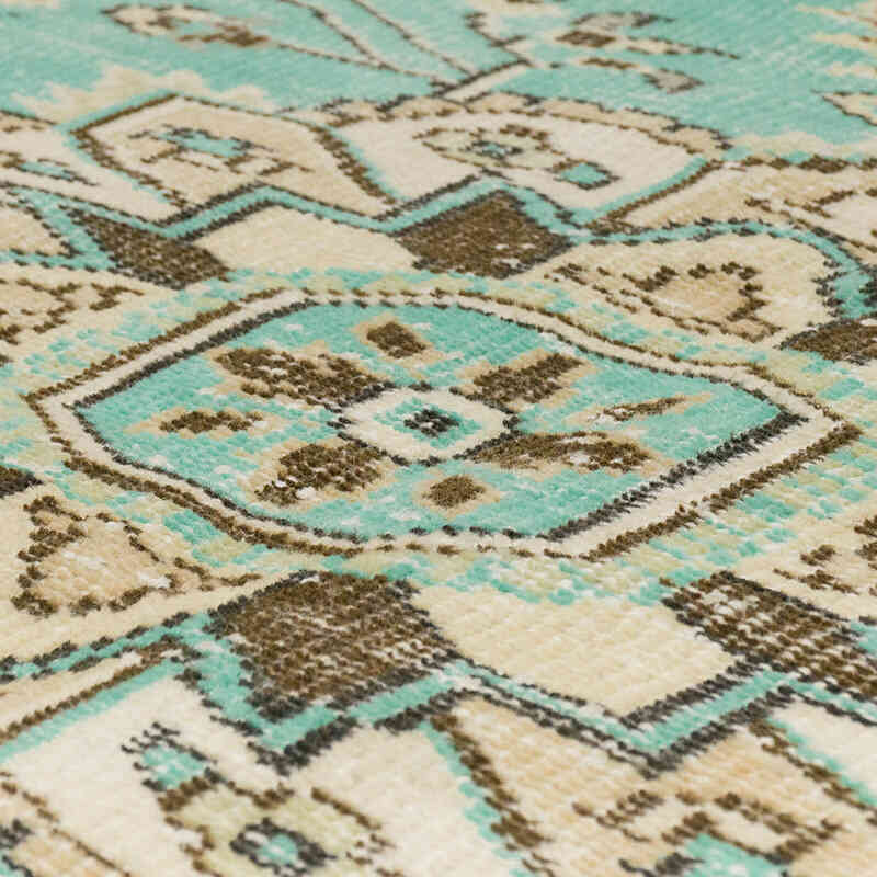Alfombra Vintage Turca Anudada a Mano - 185 cm x 305 cm - K0071024