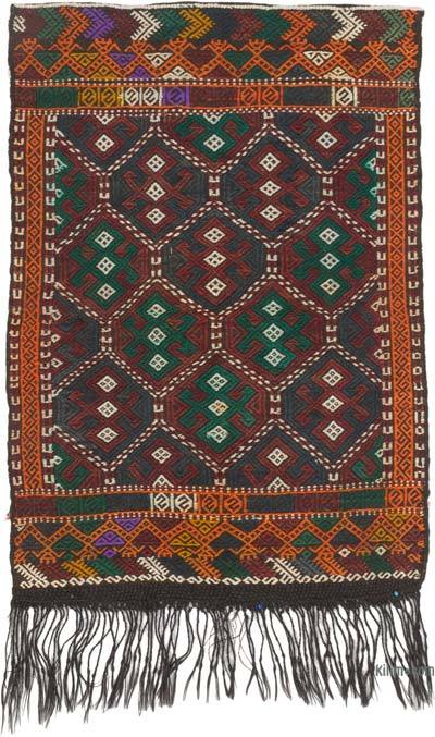 Vintage Anatolian Jijim Rug - 2' 7" x 3' 8" (31" x 44")