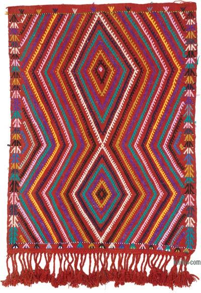 Vintage Anadolu Cicim - 87 cm x 113 cm