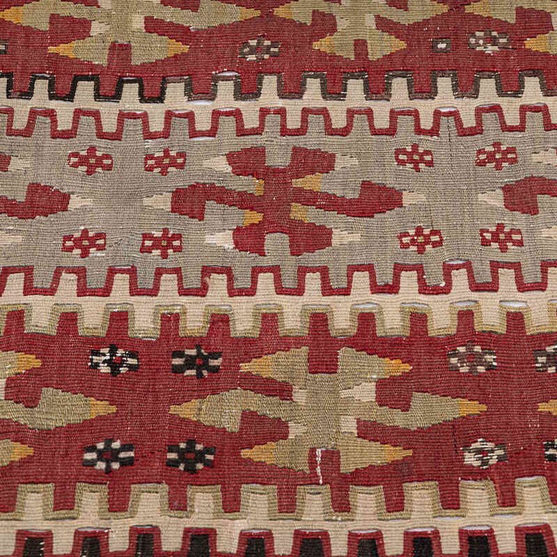 Vintage Esme Kilim Rug - 5' 4" x 10' 5" (64" x 125") - K0071033